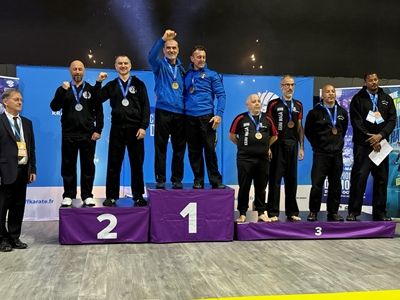 Le podium pour notre club du Val d'Oise